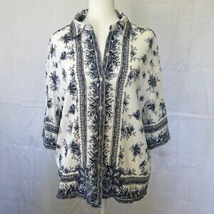 Max Studio London Camp Shirt